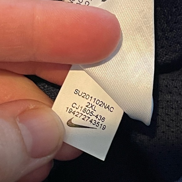 Nike NWT Dri-fit sideline warm up pants baby and orange pants - Picture 9 of 9